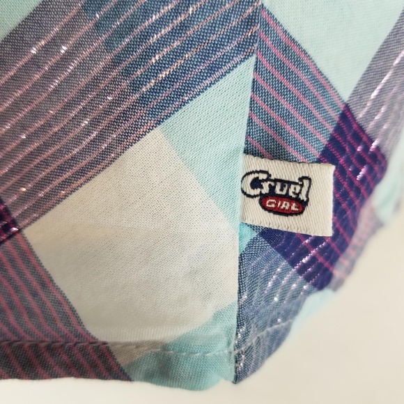 Cruel Girl Women's‎ XXL 14/16 Plaid Western Button Up Shirt Long Sleeve Cowgirl - Picture 6 of 12